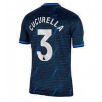 Chelsea Marc Cucurella #3 Bortatröja 2023-24 Kortärmad